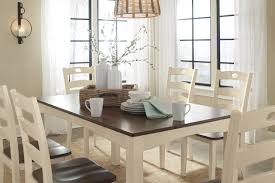 Woodanville Dining Table And Chairs Set Of 7 Ashley Furniture Homestore Dining Room Table Set Dinning Room Decor Dining Table Chairs