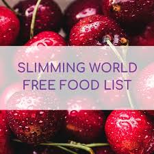 Slimming World Free Food List For 2022