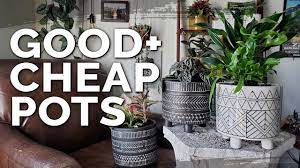 Every explicit compartment has favorable settings and barriers here is a breakdown of the distinctive materials from which plant pots can be produced using so as to make it simpler for you to settle on the best decision. Cheap Plant Pots Homegoods Vs T J Maxx Vs Dollartree Youtube