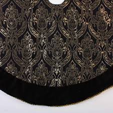 Black And Gold Christmas Tree Skirt My Favorite Holiday Store Black Gold Christmas Tree Skirts Christmas Tree Skirt
