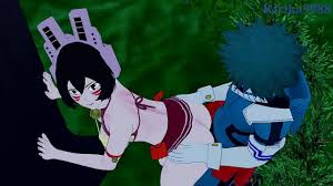 Shino Sosaki (Mandalay) and Mei Hatsume and Izuku Midoriya intense sex. -  My Hero Academia Hentai - XNXX.COM