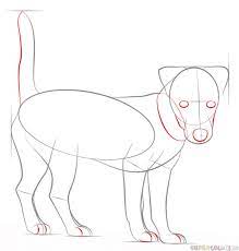 Click on the jack russell above to find out how i created these colorful images from my dog drawing. How To Draw A Jack Russell Terrier Step By Step Drawing Tutorials Hundezeichnung Hund Malen Malen Und Zeichnen