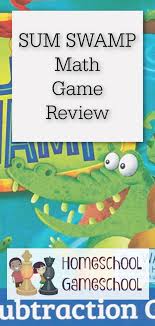 There are 22 free downloadable games and 15 general in this light i have created 7 printable conversational game card sets, 10+ printable board games and 8 more games to print that will provide fun for. Sum Swamp Math Game Review Homeschool Math Math Games Homeschool Math Curriculum