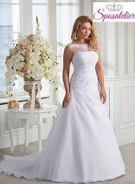 Maybe you would like to learn more about one of these? Vestiti Da Sposa Taglie Forti Semplici Con Ricami In Pizzosposatelier