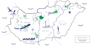 Continent holiday & travel map of hungary interscavenger hunt apprenticeship challenge ungern europa karta karta över ungern i europa öst. Typiska Viner Fran Osterrike Och Ungern En Spannande Vinprovning Passion Mat Vin Vinsider Se