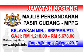 Jawatan kosong kerajaan 2017, jawatan kosong swasta 2017, jawatan kosong januari 2017, kerja kosong 2017, jobs in malaysia 2017, job vacancy, ohjobs. Jawatan Kosong Majlis Perbandaran Pasir Gudang Mppg 17 Ogos 2017 Jawatan Kosong Kerajaan Swasta Terkini Malaysia 2021 2022