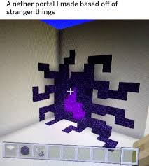 Make use of animal farms to acquire resources such as pork and wool. Stranger Things Minecraft Minecraft Designs Minecraft Minecraft Decorations