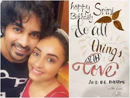 Thanks for the birthday wishes, everyone. Srinish Aravind Happy Birthday To The Man Who Stole My Heart Pearle Maaney Writes A Poem For Hubby Srinish Times Of India