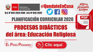 Enviar evidencias al correo hgonzalezm@educacionbogota.edu.co identificandose con nombre y curso. Procesos Didacticos Area Educacion Religiosa Pdf Repositorio De Educacion