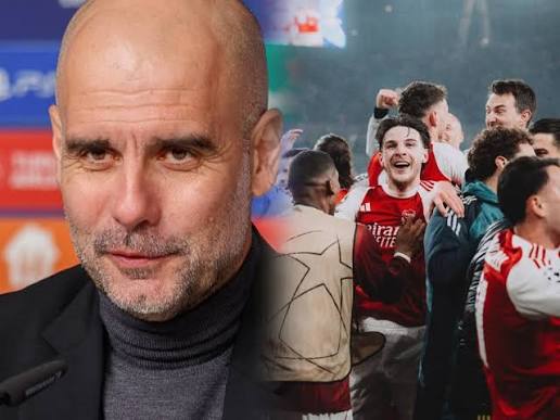 PEP GUARDIOLA JUST GAVE ARSENAL FANS A MASSIVE WARNING… 👀🔴 Pep Guardiola  has made a Premier League prediction that Arsenal fans will absolutely love  — but there's a much bigger message behind