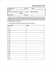 After the handover formalities are over, keep one copy in official records, issue. Key Handover Register Format 7 Handover Report Templates