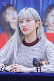 Dedicated To Female Kpop Idols Kpop Girls Hani Grey Hair Kpop