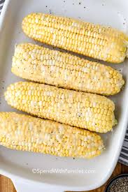 How to freeze sweet corn off the cob. Baked Corn On The Cob 2 Ingredients Spend With Pennies