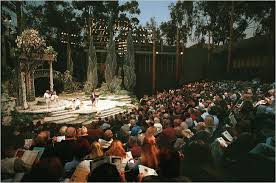 Old Globe Theater Outdoor Stage San Diego I Worked In The