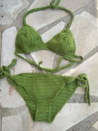 Find fantastic free crochet patterns and knitting patterns at the whoot. Green Bikini Free Crochet Pattern Silk Wool