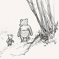 'through children's eyes' portal is a virtual gallery of creativity. News Auction Record For Shepard S Winnie The Pooh Drawings Curtis Brown