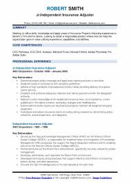 Maybe you would like to learn more about one of these? Independent Insurance Adjuster Resume Samples Qwikresume