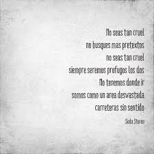 Pin By Zoii Marcillo Vera On Lyrics Letras Soda Stereo Words Quotes