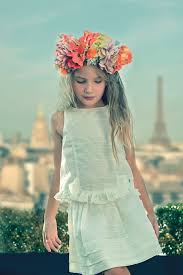 Tartine Et Chocolat Campagne Ss17 Photographie De La Mode Enfants Robe Enfant Robe De Bouquetiere