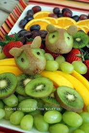 Fruit Platter Ideas Fruit Tray W Kiwi Mouse Diy Too Cute Party Ideas Food Food Food Garnishes Food Humor