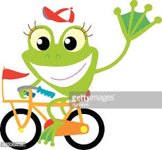 Frog bicycle illustrations & vectors. Frog On A Bike Clipart 1 566 198 Clip Arts