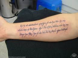 Baby, you're hotter than the cracks of mount doom. Tattoo Ideas In Elvish Script From The Lord Of The Rings Tatring Tattoos Piercings