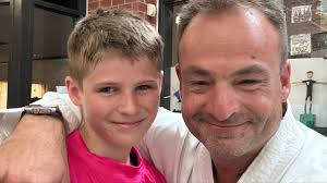 In our search for kids, we find truly inspiring stories!! Here is Kevin's!  Kevin is a member of Nine Tigers Kung Fu in Biddeford Kevin's dad was  diagnosed with a rare form