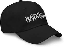 Maidenless Hat, Embroidered Baseball Cap, Video Game Hat, Video Game Gift  Black at Amazon Men's Clothing store
