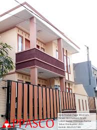 Pagar rumah mempunyai beberapa fungsi sebagai gerbang masuk dan pembatas area rumah. Pagar Minimalis Grc Di Cimanggu Permai Jual Kanopi Termurah 08125227383