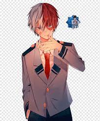 Sports festival arc and the main protagonist of the pro hero arc. Brown And Red Haired Anime Character My Hero Academia Youtube Anime Todoroki Todoroki Black Hair Manga Fictional Character Png Pngwing