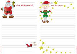 Letterina di babbo natale da stampare. Lettera Di Babbo Natale Da Stampare E Scrivere Genitorialmente