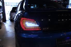 car shop glow custom led tail lights smoked ver 1 impreza wrx gda gdb rhdjapan car shop glow custom led tail lights smoked ver 1 impreza wrx gda gdb