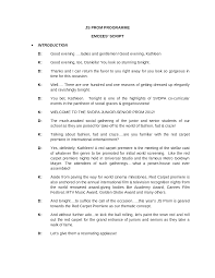 Pin On Emcee Script