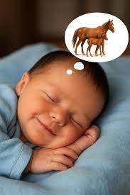 Little girl's love for horses begins in dreams