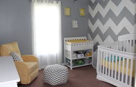 The Gabe Fix Baby Chad S Nursery Baby Room Decor Grey Baby Room Yellow Baby Room