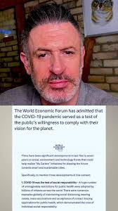 Das WEF hat offiziell zugegeben: Die "Corona-Pandemie" war ein Testlauf.  Resultat: Die Bürger sind jederzeit bereit, sich zu Untertanen zu  degradieren, wenn der gesetzliche und gesellschaftliche Druck ...