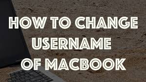 You can then enter the network name you want to use when prompted. How To Change Mac Username Macbook Pro Air Etc Youtube
