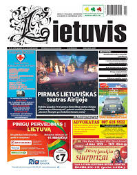 We did not find results for: Nr 20 249 GeguzÄ—s 19 D 2010 By Laikrastis Lietuvis Issuu