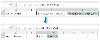 It returns a part of a text string using the specified beginning character and number of characters. How To Extract Text Before After Space Or Comma Only In Excel