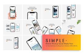 Iphone X Mockup Social Media Pack Social Media Pack Social Media Poster Social Media