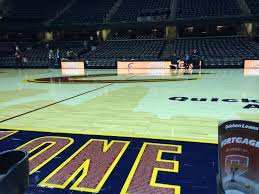 Courtside Seats At A Cleveland Cavaliers Basketball Game At Quicken Loans Arena Cleveland O Nba Arenas Cleveland Cavaliers Basketball Basketball Game Tickets