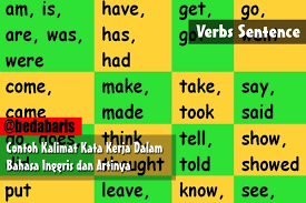 Jangan lupa disimpan dan dihafalkan ya, buat. Contoh Kalimat Kata Kerja Dalam Bahasa Inggris Dan Artinya
