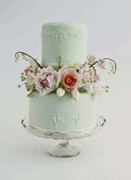 The paper plates have a chic floral design with a glossy finish — similar to fine china — so they'll fit in seamlessly with the decor at your pastel tea party. Pastel Wedding And Flowers The London Cake Academy