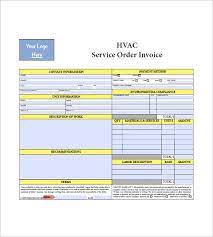 Now you can fill out and print a pdf blank online. Hvac Invoice Template 7 Free Word Excel Pdf Format Download Free Premium Templates