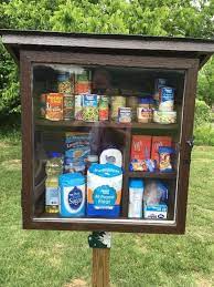 Little Pantry On Street Invites People Leave Goods For Those In Need Little Free Pantry Pantry Plans Personal Hygiene Items