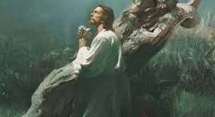 Jesus knew he needed to spend time with his father in prayer before facing a terrible time. In The Garden Of Gethesmane Was Jesus So Drenched In Blood That The Soldiers Didn T Recognize Him