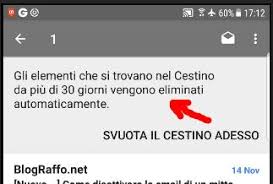 Apri, quindi, il servizio di web mail e collegati usando username. Come Archiviare O Eliminare Le Email In Gmail Android Blograffo Net