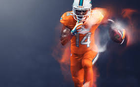 Download Wallpapers Jarvis Landry Miami Dolphins National Football League American Football 4k Nfl Usa Besthqwallpapers Com Nfl Color Rush Uniforms Color Rush Nfl Color Rush Uniforms
