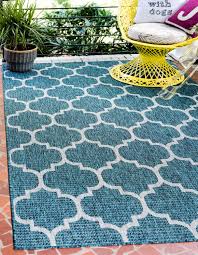 Warming up hardwood and tile floors while setting the stage for the rest of your ensemble, area rugs are essential for nearly any room in your abode. Teal 4 X 6 Outdoor Lattice Rug Rugs Com