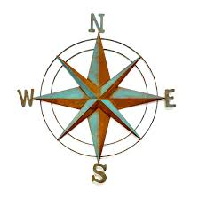 12 to 60 tip to tip outside measurements. Compass Rose Large Metal Wall Art Jane James